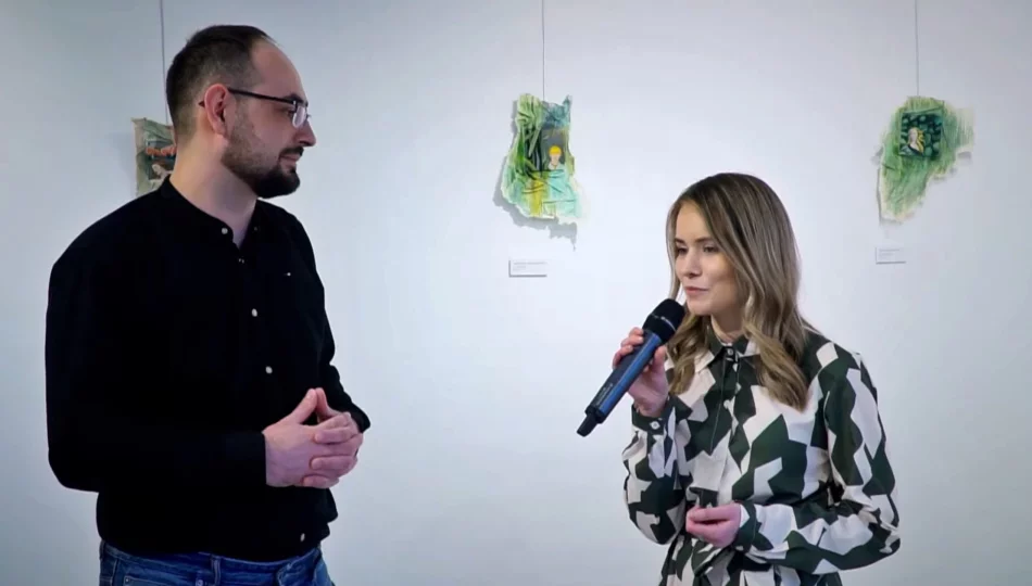 Ostatnie dni wystawy "Wydarte" w galerii sztuki (WIDEO) - zdjęcie 1