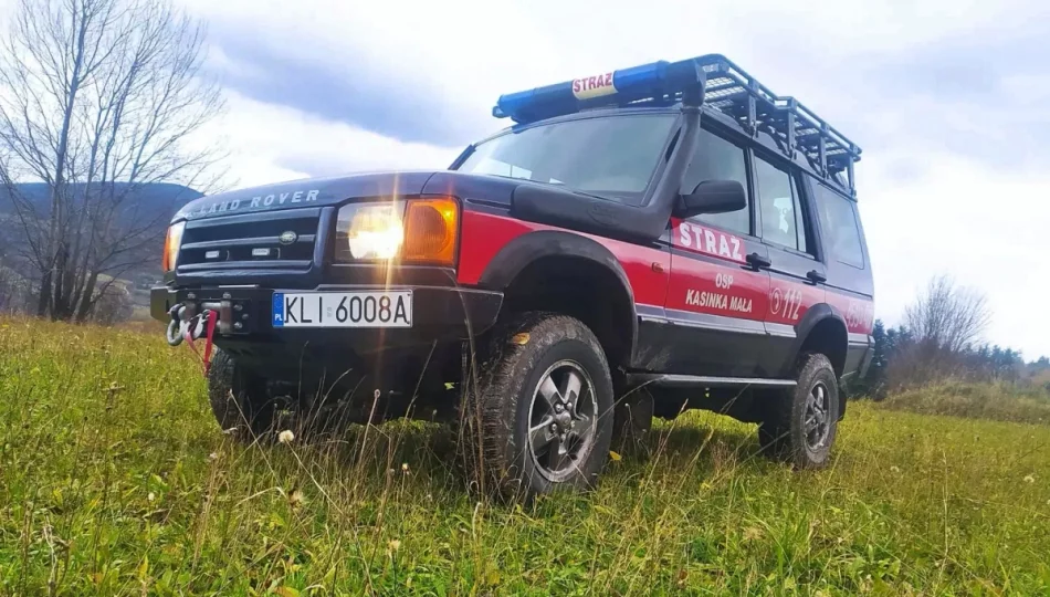 OSP sprzedaje pojazd. 32 tys. zł za 22-letniego Land Rovera - zdjęcie 1