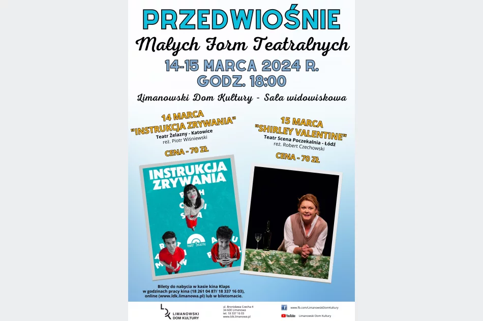 Zapraszamy na kolejną edycję "Przedwiośnia Małych Form Teatralnych" 2024! - zdjęcie 2