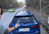 Adam Kornacki i Patryk Mikiciuk na trasie Wyścigu Górskiego  - zdjęcie główne