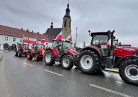 Ogromna manifestacja rolników w Limanowej (ZAPIS TRANSMISJi) - zdjęcie główne