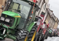 Limanowski protest rolników: duża frekwencja i jeden incydent - zdjęcie główne