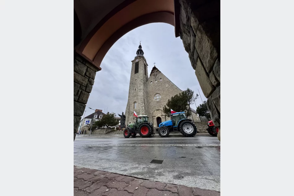 Protest rolników w Limanowej - zdjęcie 4