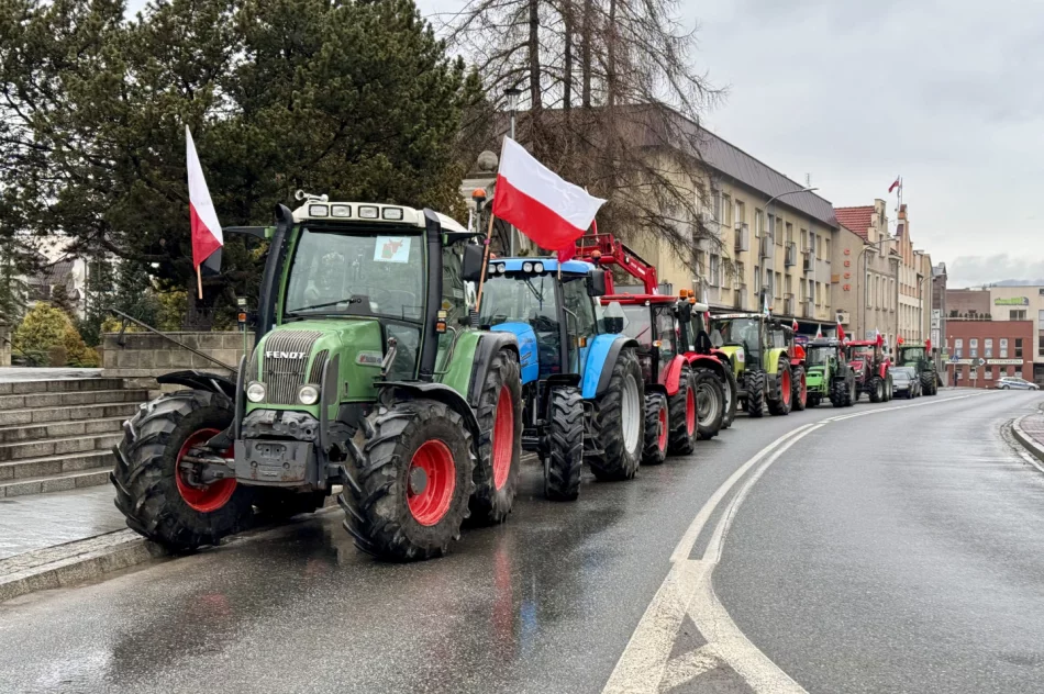 Protest rolników w Limanowej - zdjęcie 7