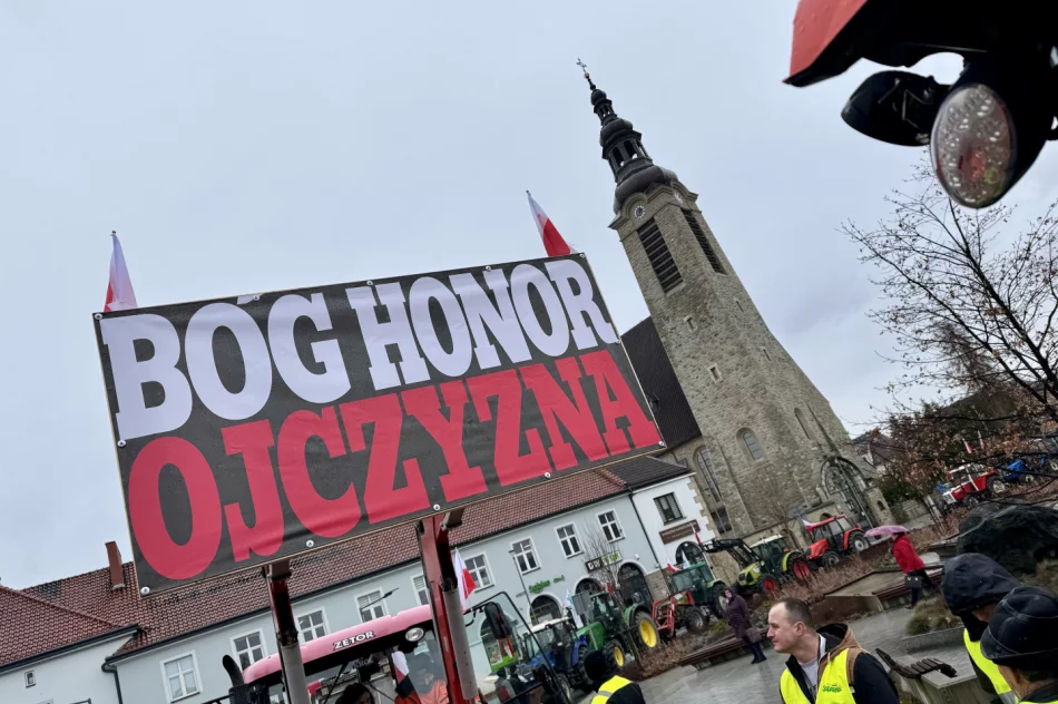 Protest rolników w Limanowej - zdjęcie 8