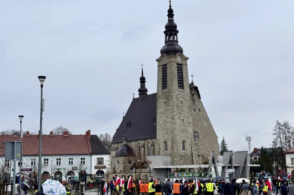 Protest rolników w Limanowej - zdjęcie 15