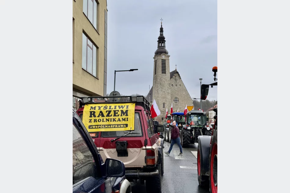 Protest rolników w Limanowej - zdjęcie 18