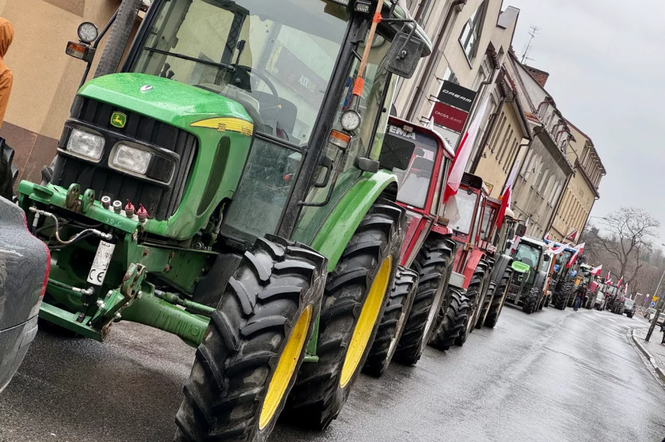 Protest rolników w Limanowej - zdjęcie 19
