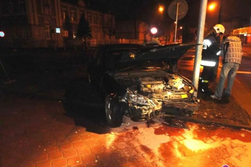 Zderzenie na skrzyżowaniu - jechali na porodówkę - zdjęcie 3