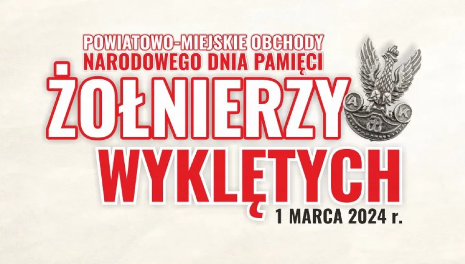 1 marca odbędzie się uroczystość związana z Dniem Pamięci Żołnierzy Wyklętych - zdjęcie 1
