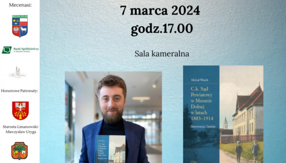Miejska Biblioteka Publiczna zaprasza na spotkanie autorskie z Michałem Wójcikiem - zdjęcie 1