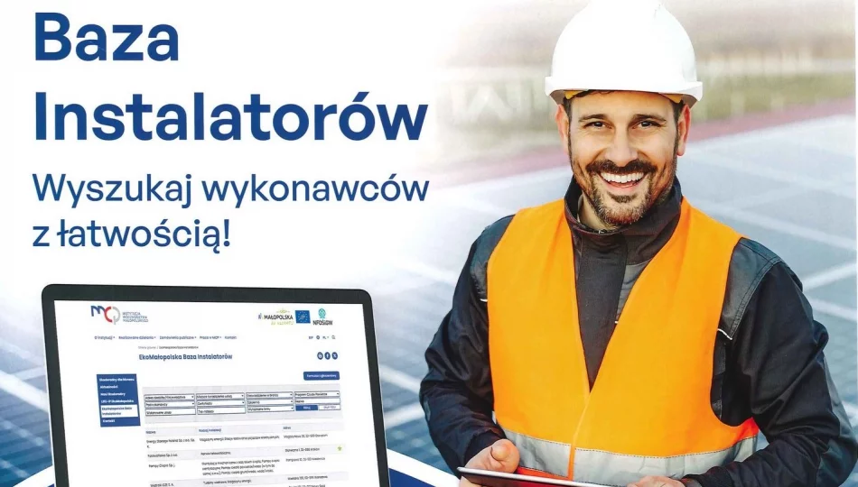 Uruchomiona została platforma – Ekomałopolska Baza Instalatorów - zdjęcie 1