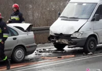 Zderzenie czterech samochodów - zdjęcie główne