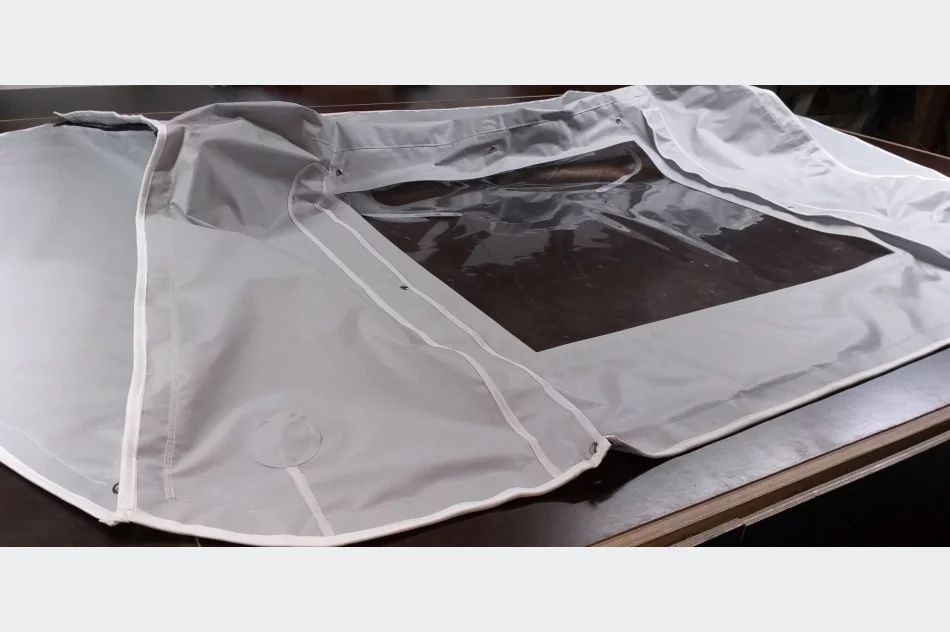 Szycie parasole altany, naprawa przedsionki camping łodzie BImini Cabrio - zdjęcie 4