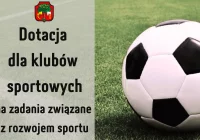 Dotacja dla klubów na działania w zakresie rozwoju sportu w 2024 roku - zdjęcie główne
