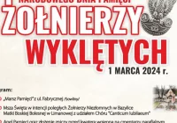 Narodowy Dzień Pamięci Żołnierzy Wyklętych - zapraszamy do udziału w obchodach - zdjęcie główne