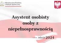 „Asystent osobisty osoby z niepełnosprawnością” – edycja 2024 - zdjęcie główne