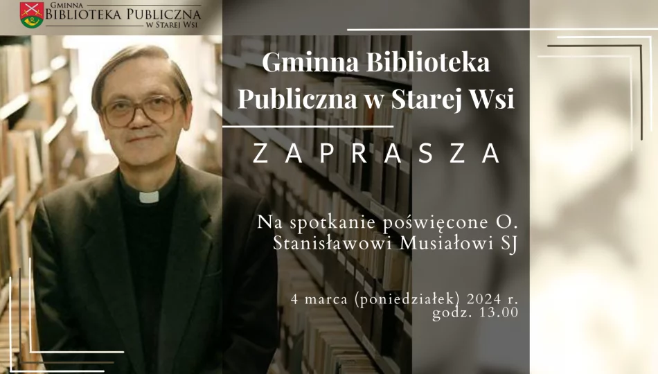 Spotkanie poświęcone O. Stanisławowi MusiałowiI SJ - zdjęcie 1