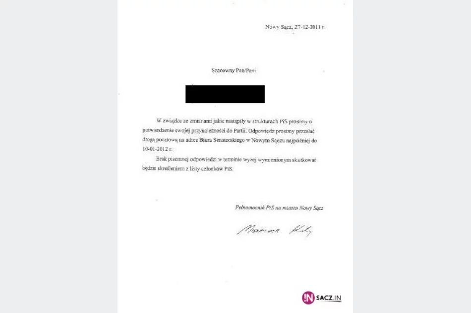 Inwentaryzują członków za pieniądze podatnika? - zdjęcie 2