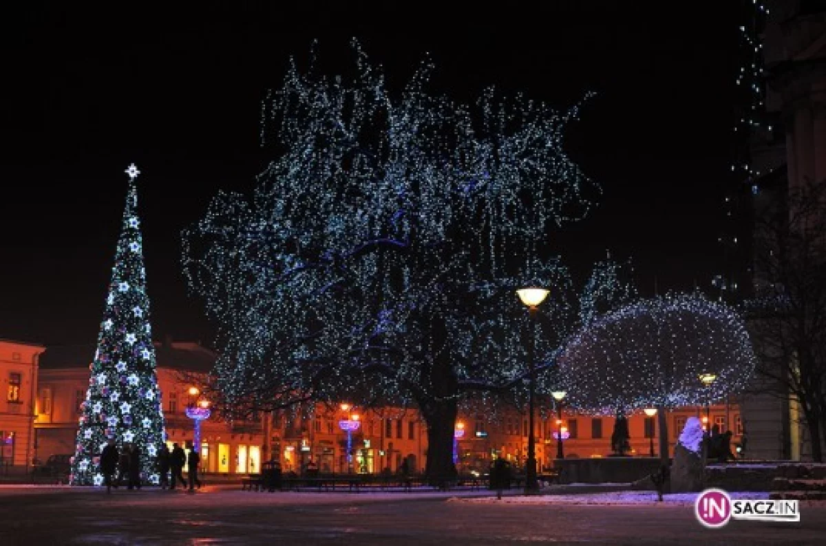 Nowy Sącz i Limanowa najpiękniej oświetlone