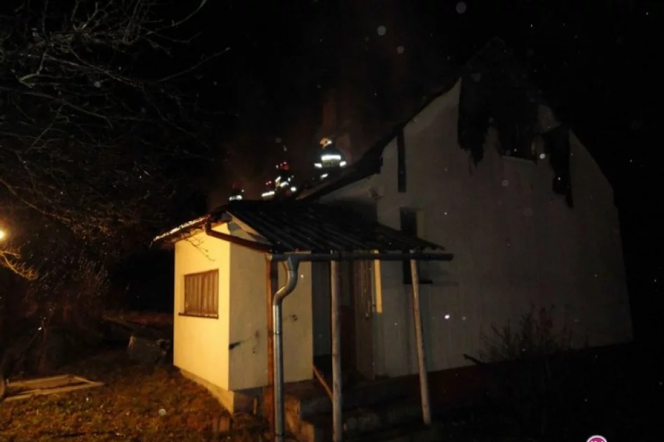 Pożar poddasza - znaleziono zwęglone zwłoki - zdjęcie 4