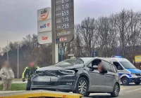 ​Zderzenie trzech samochodów, mandat dla sprawczyni - zdjęcie główne