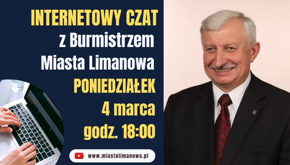 Kolejny czat z burmistrzem miasta - zdjęcie 1