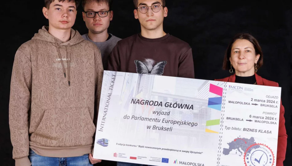 Laureaci z Tischnera jadą do Brukseli - zdjęcie 1