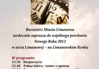 Sylwestrowa noc na limanowskim rynku - zdjęcie główne