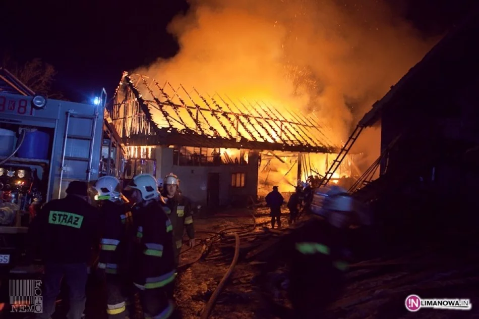 Spłonęła stodoła, uratowano dom - zdjęcie 2