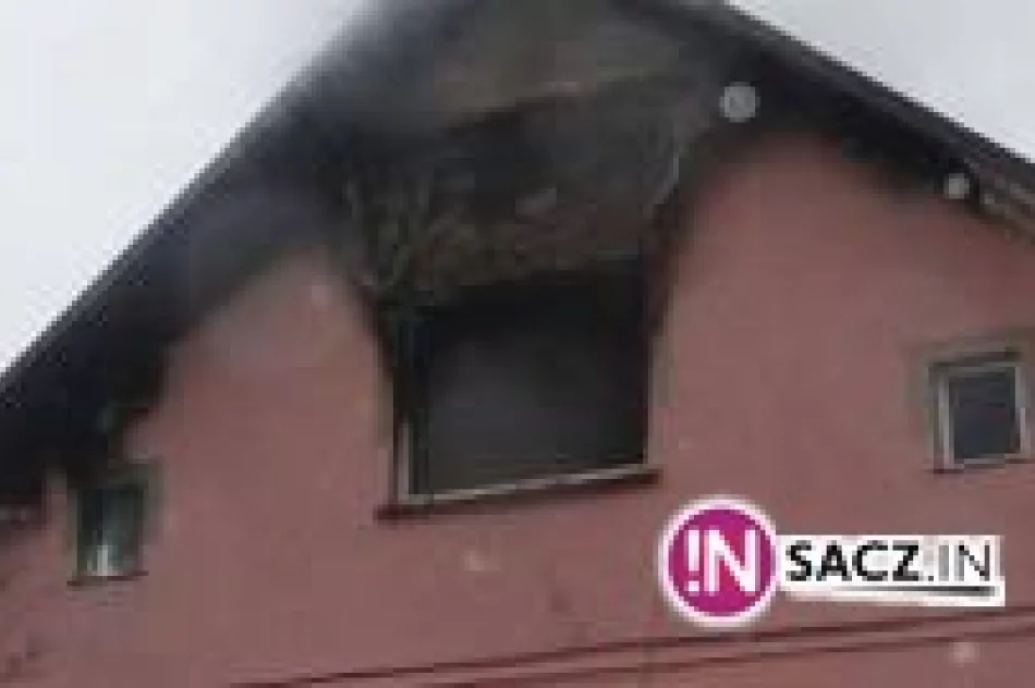 Ogień strawił dom - straty wynoszą około 150 tys. zł - zdjęcie 2