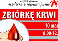 10 marca odbędzie się zbiórka krwi w remizie OSP Limanowa - zdjęcie główne
