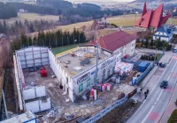 Postępy przy rozbudowie Szkoły Podstawowej nr 2 w Siekierczynie - zdjęcie główne