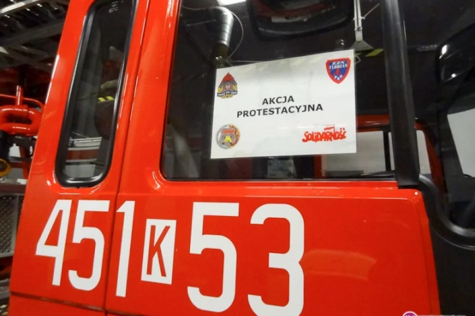 Strażacy protestują - zdjęcie 3