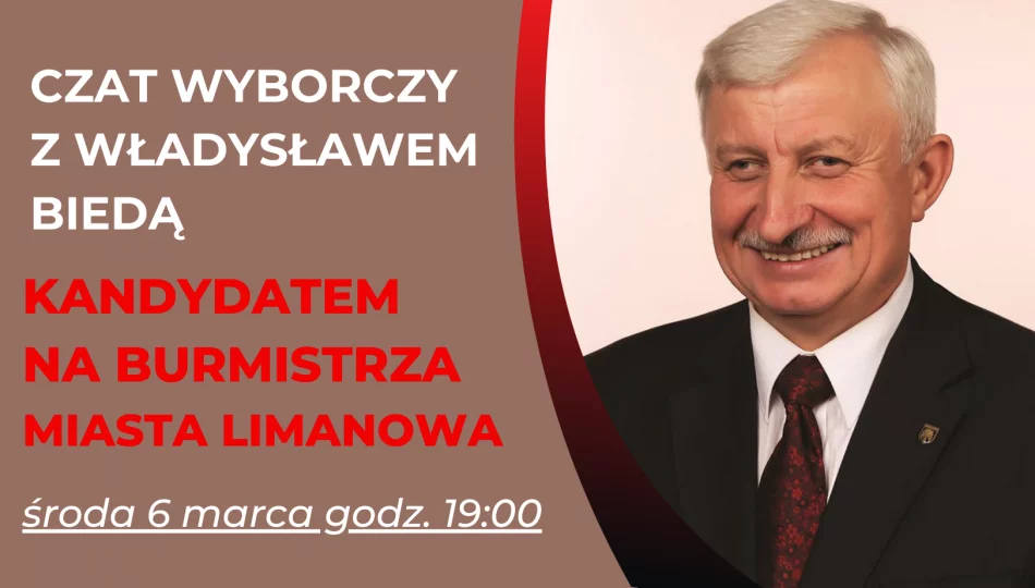 Wyborczy czat z kandydatem na burmistrza - zdjęcie 1