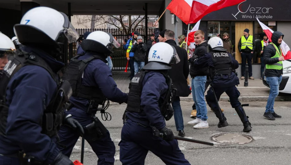 Protest rolników w Warszawie: pod Sejmem doszło do starć z policją - zdjęcie 1