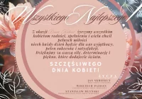 Życzenia z okazji Dnia Kobiet ! - zdjęcie główne