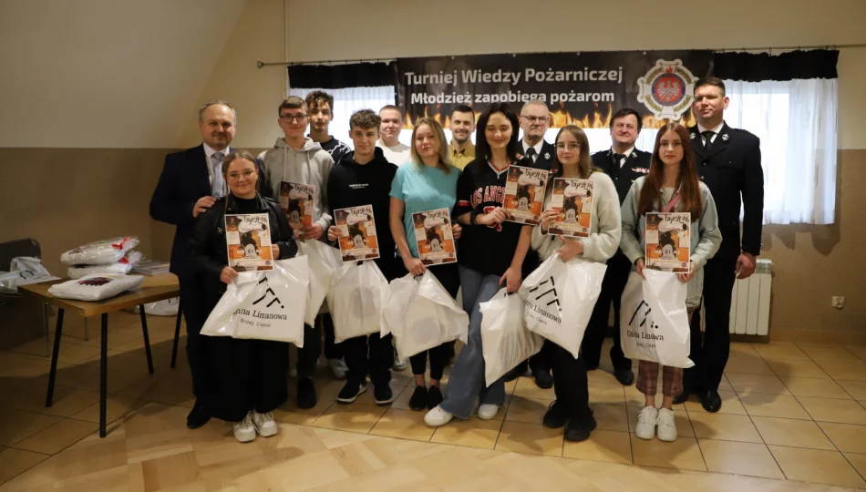 Wyniki Miejsko-Gminnego Turnieju Wiedzy Pożarniczej "Młodzież Zapobiega Pożarom" - zdjęcie 1