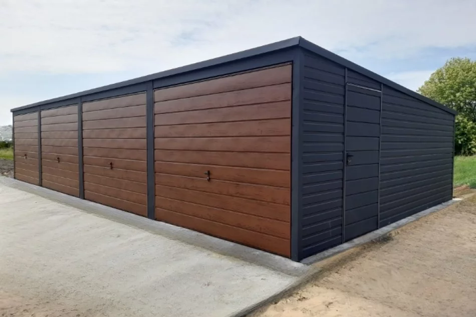 Garaże Blaszane, Eurogaraże, Blaszaki, Garaż blaszany, Wiaty, schowki ogrodowe, kojce dla psów, wiaty śmietnikowe - zdjęcie 2