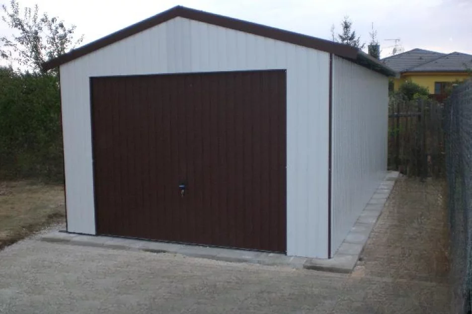 Garaże Blaszane, Eurogaraże, Blaszaki, Garaż blaszany, Wiaty, schowki ogrodowe, kojce dla psów, wiaty śmietnikowe - zdjęcie 3