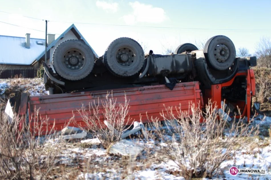 Ciężarówka przygniotła pracownika - zdjęcie 2