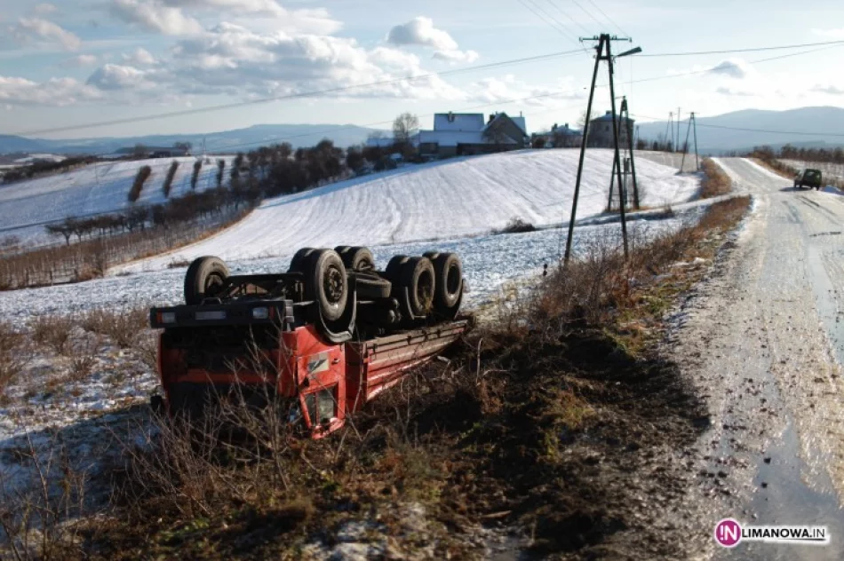 Ciężarówka przygniotła pracownika - zdjęcie 3