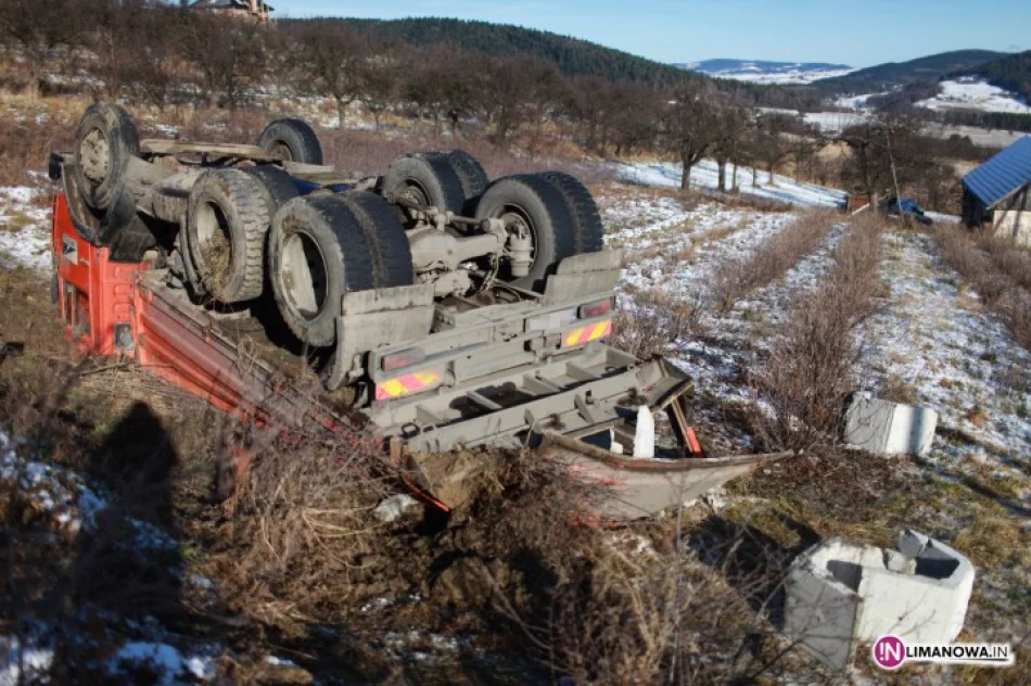 Ciężarówka przygniotła pracownika - zdjęcie 4