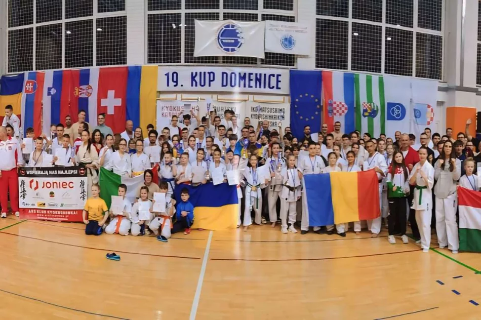 Międzynarodowy sukces karateków ARS Limanowa – JONEC Team – bardzo dobra postawa i 5 medali na Chorwacji - zdjęcie 3