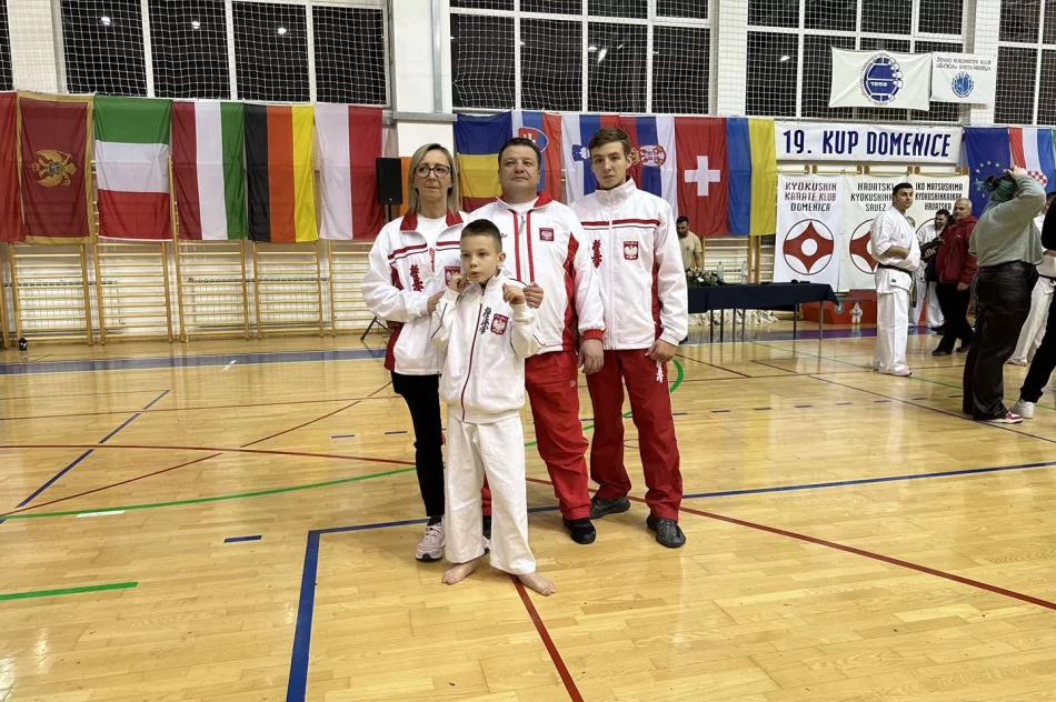 Międzynarodowy sukces karateków ARS Limanowa – JONEC Team – bardzo dobra postawa i 5 medali na Chorwacji - zdjęcie 6