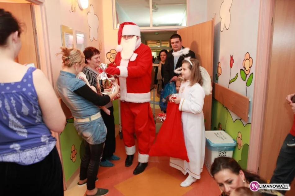 Mikołaj przybył do chorych dzieci - zdjęcie 2