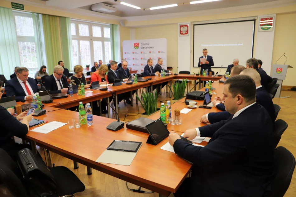 XXXIV sesja Rady Gminy Limanowa - zdjęcie 2