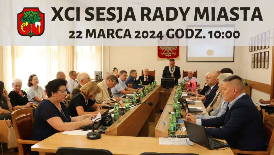 Sesja Rady Miasta Limanowa – 22 marca godz.10:00 - zdjęcie 1