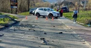 Czołowe zderzenie po wymuszeniu pierwszeństwa - zdjęcie 3