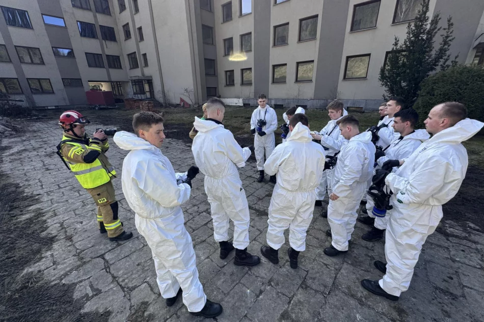 Strażacy i antyterroryści w Szczawie (ZDJĘCIA) - zdjęcie 10